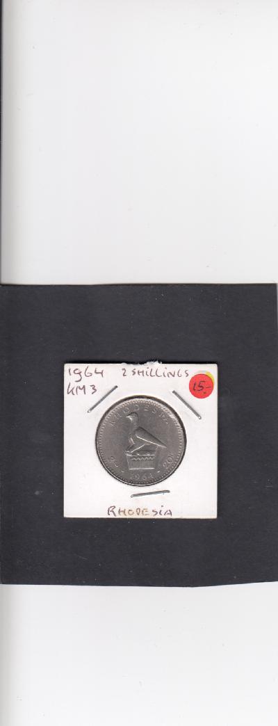 Beschrijving: 2 Shillings BIRD